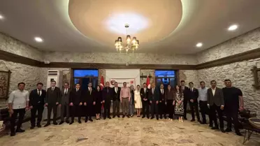 Emirdağ'da Hakim ve Savcılara Veda Yemeği