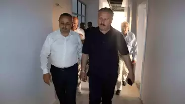 İhlas Vakfı Yurdu'nda İncelemelerde Bulunan Başkan Palancıoğlu, Çalışmaların Son Aşamada Olduğunu Belirtti