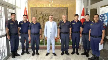 Kaymakam Ateş'ten Jandarma Personeline Teşekkür