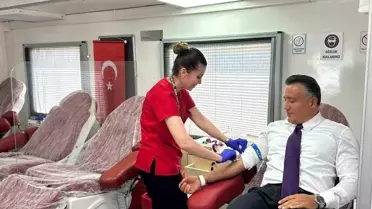 Ayaş'ta Mobil Kan Bağışı Kampanyası