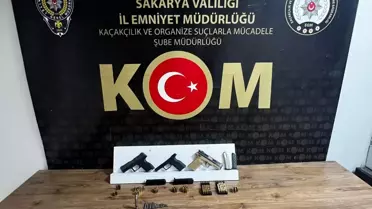 Sakarya'da Silah Kaçakçılığı Operasyonu