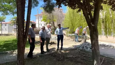 İsmail Çetin Parkı Yenileniyor