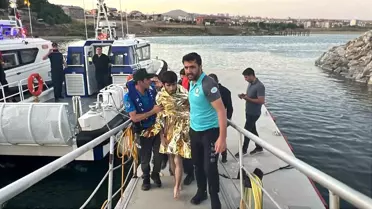 Van Gölü'nde kaybolan genç kurtarıldı