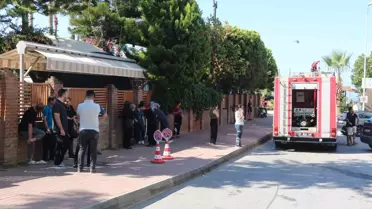 Alanya'daki Otelde Yangın Paniği