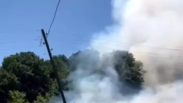 Düzce'de Bahçeden Ormana Sıçrayan Yangın 20 Dönüm Araziyi Kül Etti