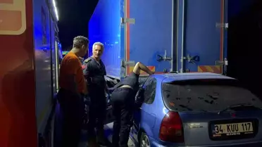 Gemlik'te Otobanda Feci Kaza: 1 Ölü, 1 Yaralı