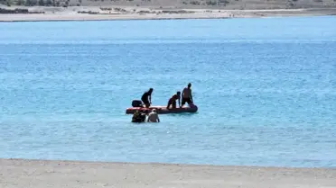 Salda Gölü'nde Boğulma Tehlikesi