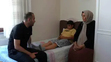 Gaziosmanpaşa'da Darp Edilen Özel İhtiyaçlı Çocuğa Destek Ziyareti