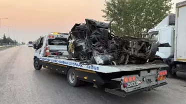 Uşak'ta Trafik Kazası: Sürücü Hayatını Kaybetti