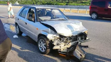 Ehliyetsiz Sürücü Kazada 4 Yaralı!