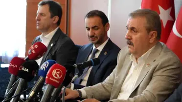 BBP Genel Başkanı Mustafa Destici; 'Siyasi partilerin kurultaylarıyla ilgili kararı ilçe seçim kurulu verir, Yüksek Seçim Kurulu onaylar'
