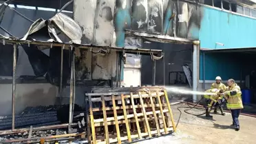 Yangında Yaralanan İşçi Hayatını Kaybetti