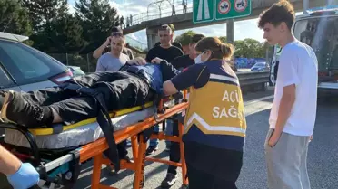 Kocaeli'de Çarpma Kazası: Sürücü Yaralı