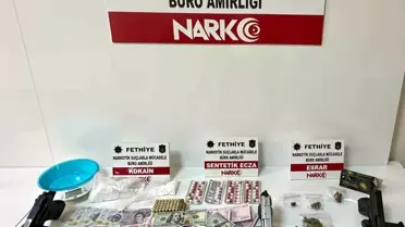 Fethiye'de Uyuşturucu Operasyonu: 5 Tutuklama