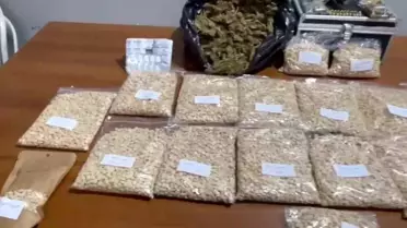 İskenderun'da Asayiş Operasyonu: Uyuşturucu ve Silah Ele Geçirildi