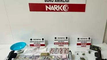 Fethiye'de Uyuşturucu Operasyonu: 7 Gözaltı
