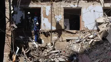 Ukrayna'ya Rus Saldırısı: 60 Füze, 477 İHA