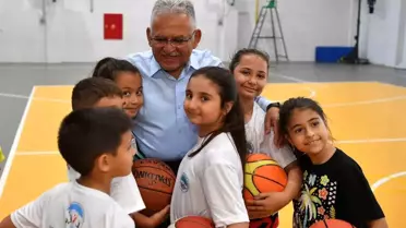 Kayseri'de Yaz Spor Okulları Başladı