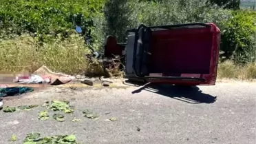 Alaşehir'de Motosiklet Kazası: 1 Ölü, 1 Yaralı