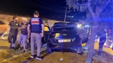 Balıkesir'de Tır-Otomobil Çarpıştı