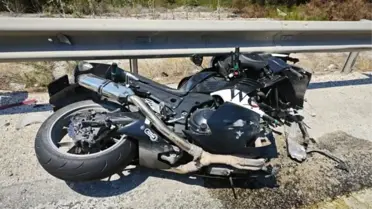 Bilecik'te Motosiklet Kazası: Sürücü Yaralandı