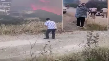Hatay'da yangın felaketi! Vatandaşların çığlıkları kulakları sağır etti