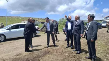 Kaymakam Akköz, Kıraç Köyü'nü Ziyaret Etti