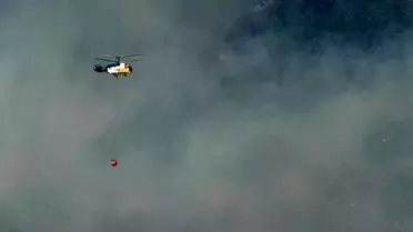 Adana'da Orman Yangını Evleri Boşalttı