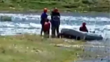 Kahramanmaraş'ta Mahsur Kalan Çocuklar ve Köpekler Kurtarıldı