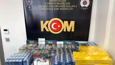 Şırnak'ta Uyuşturucu ve Kaçakçılık Operasyonu