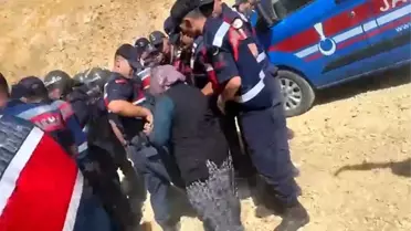 Direkli Köylüler Baraj Projesine Direniyor