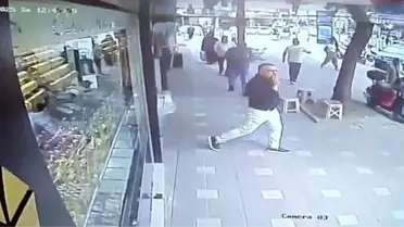 Bursa'daki deprem paniği kamerada