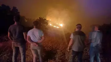 Manisa'da Çöplükte Çıkan Yangın Salihli'ye Ulaştı, İki Mahalle Tahliye Edildi