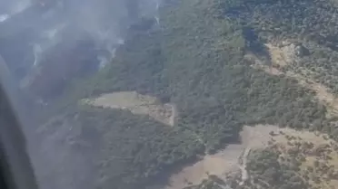 Sultanhisar'da Orman Yangını İkinci Günde Sürüyor