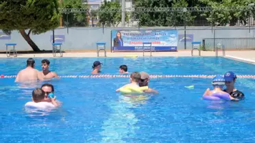Aydın'da Otizmli Bireyler İçin Ücretsiz Yüzme Kursları Devam Ediyor