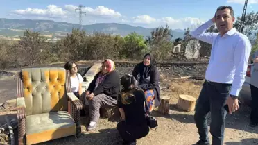 CHP Genel Başkan Yardımcısı Erhan Adem Yangın Bölgesinde İncelemelerde Bulundu