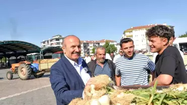 Taşköprü Sarımsağı İçin Pazar Kuruldu
