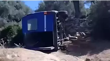 Söke'de Minibüs Devrildi: 6 Yaralı