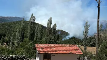 Isparta'daki Yangında Hız Yavaşladı
