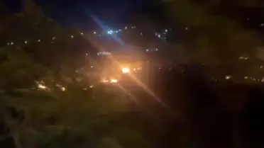 Kahramanmaraş Ahır Dağı'nda Bahçe Yangını Çıktı