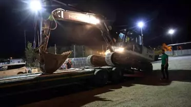 Kırıkkale Belediyesi, Orman Yangınlarıyla Mücadele İçin Manisa'ya Ekspres Ekip Gönderdi