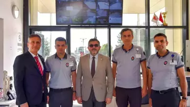 Rektör Güvenlik Görevlileriyle Bir Araya Geldi
