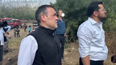 Bilecik'te Orman Yangınına Müdahale Sürüyor