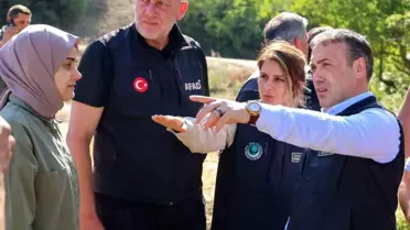 Bilecik'te Yangın Sonrası Konteyner Alanları Kuruluyor
