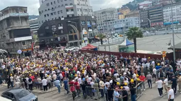 Zonguldak'ta Maden İşçileri Ücret Protestosu