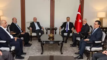 Bakan Fidan Hamas heyetiyle Ankara'da görüştü