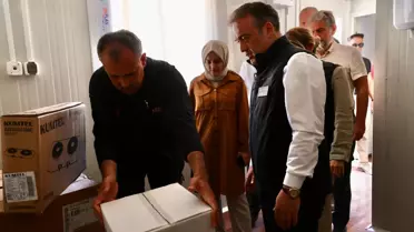 Bilecik'te Yangınzedelere Konteyner Ev