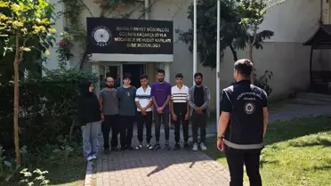 Bursa'da Kaçak Göçmen Operasyonu
