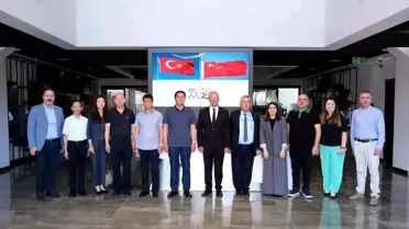 Çin Heyeti Mersin Organize Sanayi Bölgesi'ni Ziyaret Etti