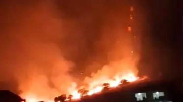 Elazığ'da Yangın Kontrol Altına Alındı